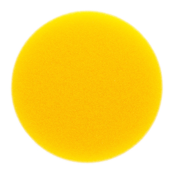 Mirka Foam Polishing Pad 6 X 1 Yellow Flat, PK2 MPADYF-6 - main